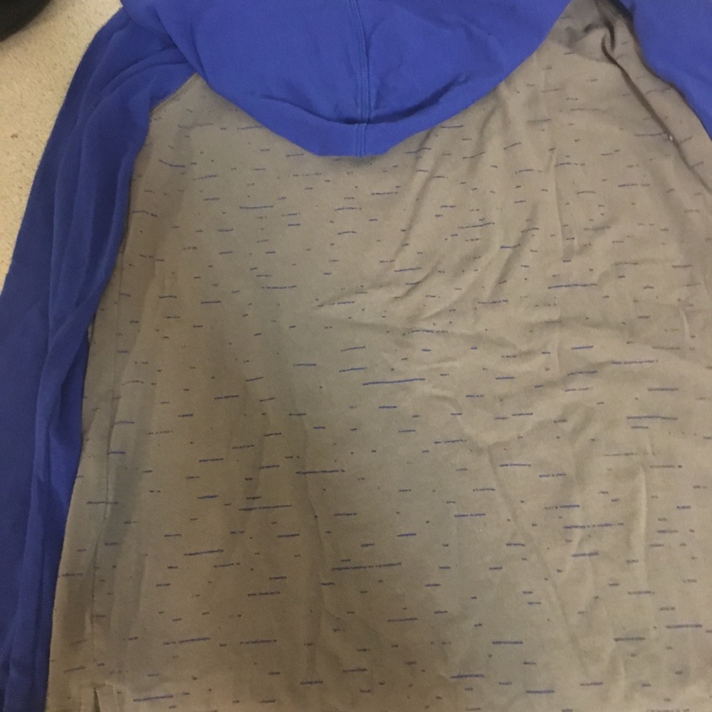 Blue and gray. Size YL. Like a 10/12. - Picture 4 of 4
